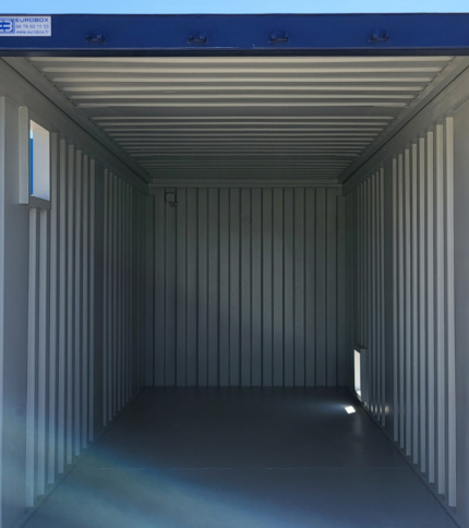 Container 20 Pieds Bleu 1er voyage