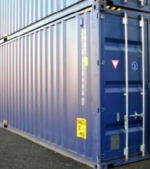 Container 40 Pieds 1er voyage bleue