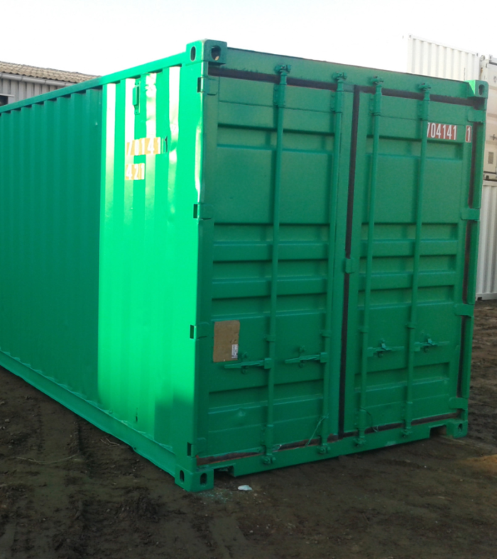 Container Maritime Vert 40 Pieds Occasion