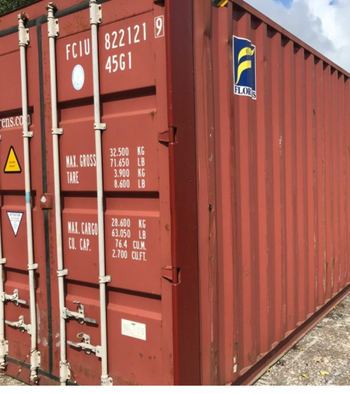 Container Maritime High Cube 40 Pieds occasion