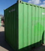 Container maritime 10 pieds Occasion Vert