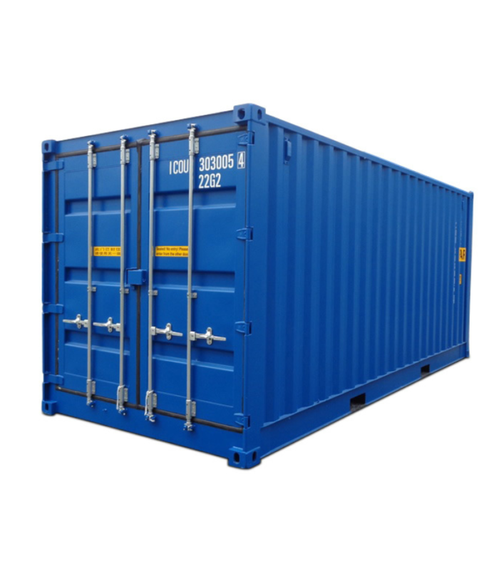 Container 20 Pieds Double Portes + Porte latérale