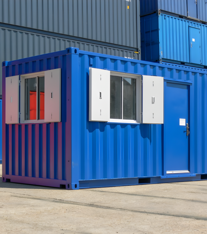 Container Bureau 20 Pieds avec Cuisine et Toilettes