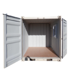 Container Cubique 9 Pieds avec Porte et Fenêtre